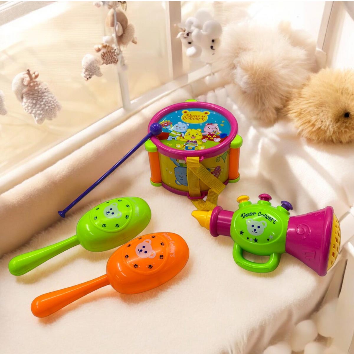 Miniatura 3 de Juguete Musical Para Bebes Tambor 828-4